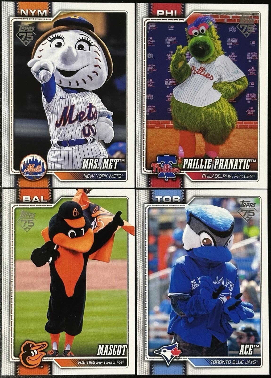 2026 Topps Series 1 Celebration ~ Mascots ~ You pick, Complete your set!