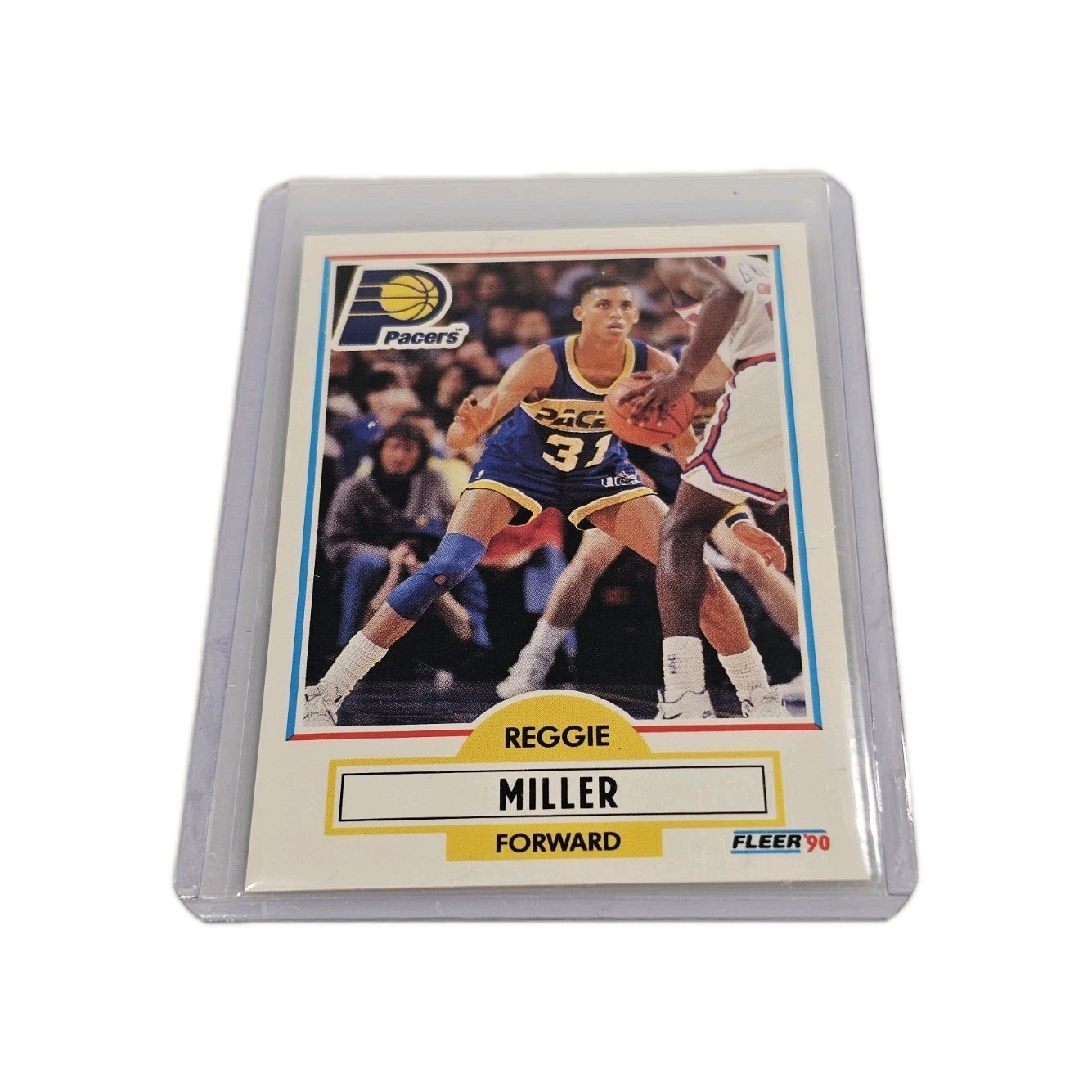 1990-91 Fleer Reggie Miller #78 Pacers NBA Basketball