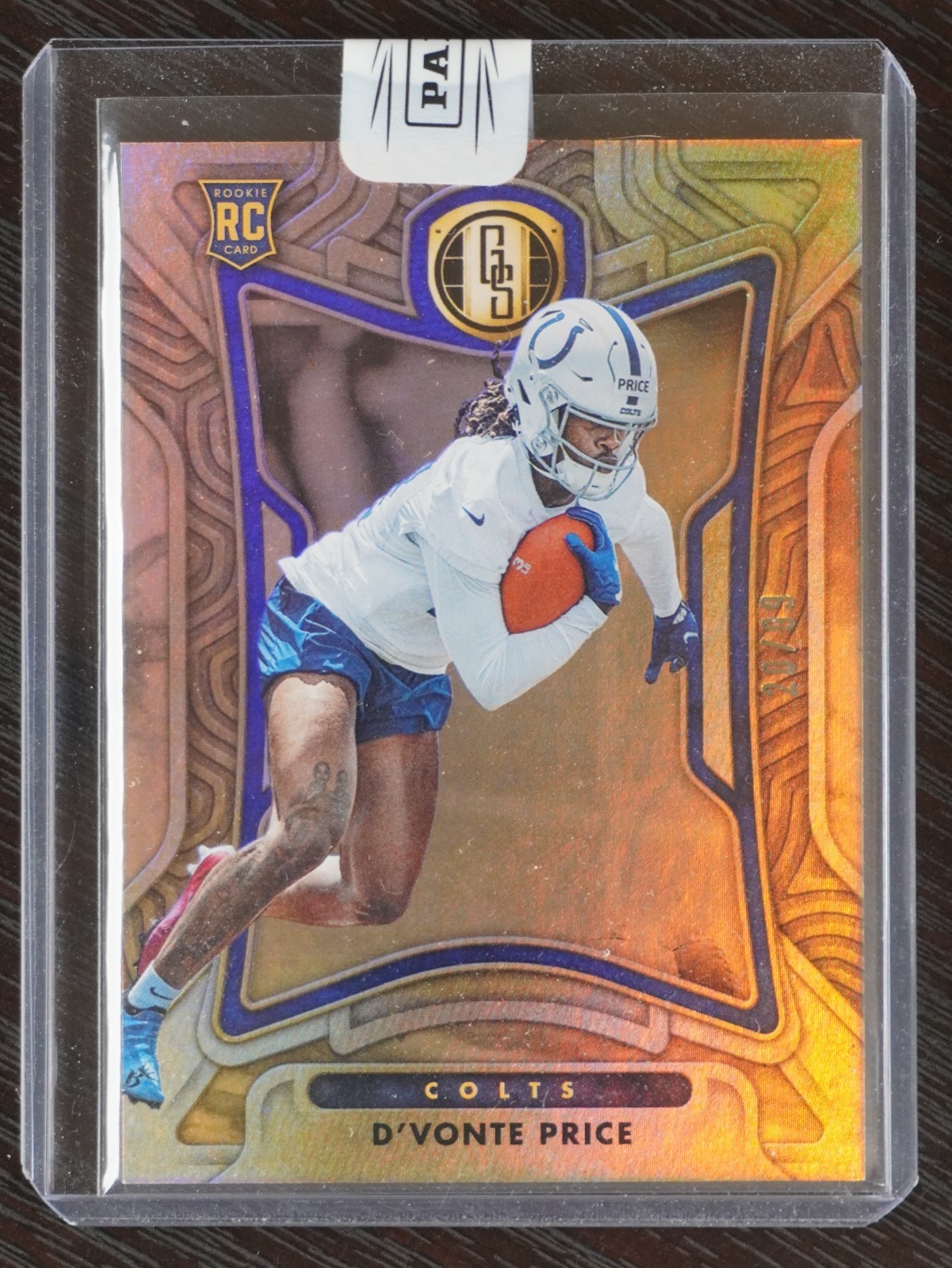 2022 Panini Gold Standard Rookies SP /99 D’Vonte Price #127