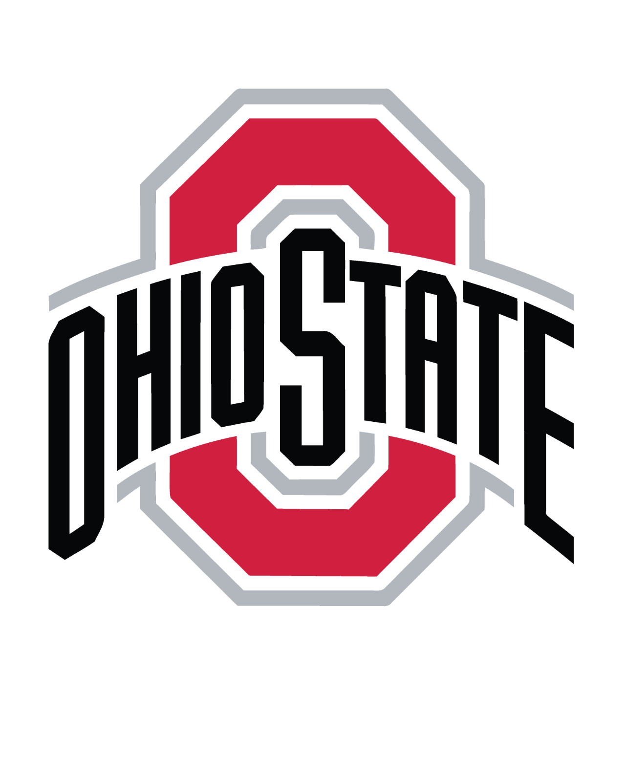 Ohio State Buckeyes 3″ round decal / FREE SHIPPING / Buy 2 get 1 FREE