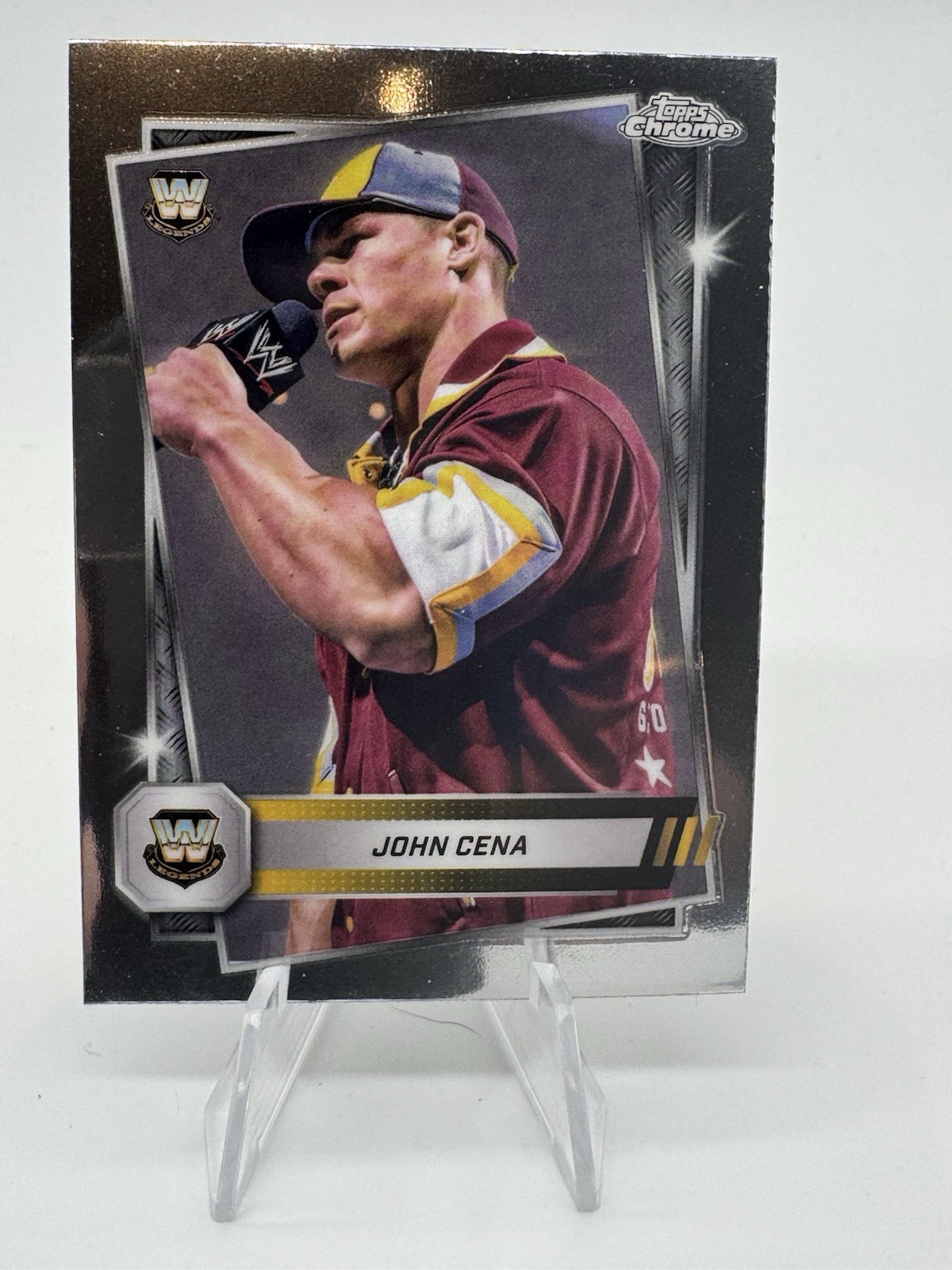 JOHN CENA 2025 TOPPS CHROME WWE LEGENDS Q2756