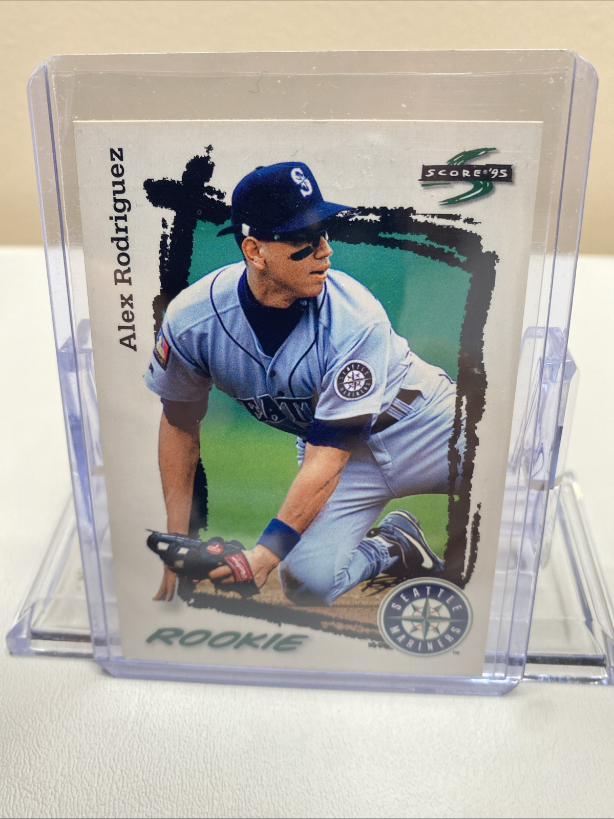 1995 SCORE ALEX RODRIGUEZ RC #312 SEATTLE MARINERS Mint🔥