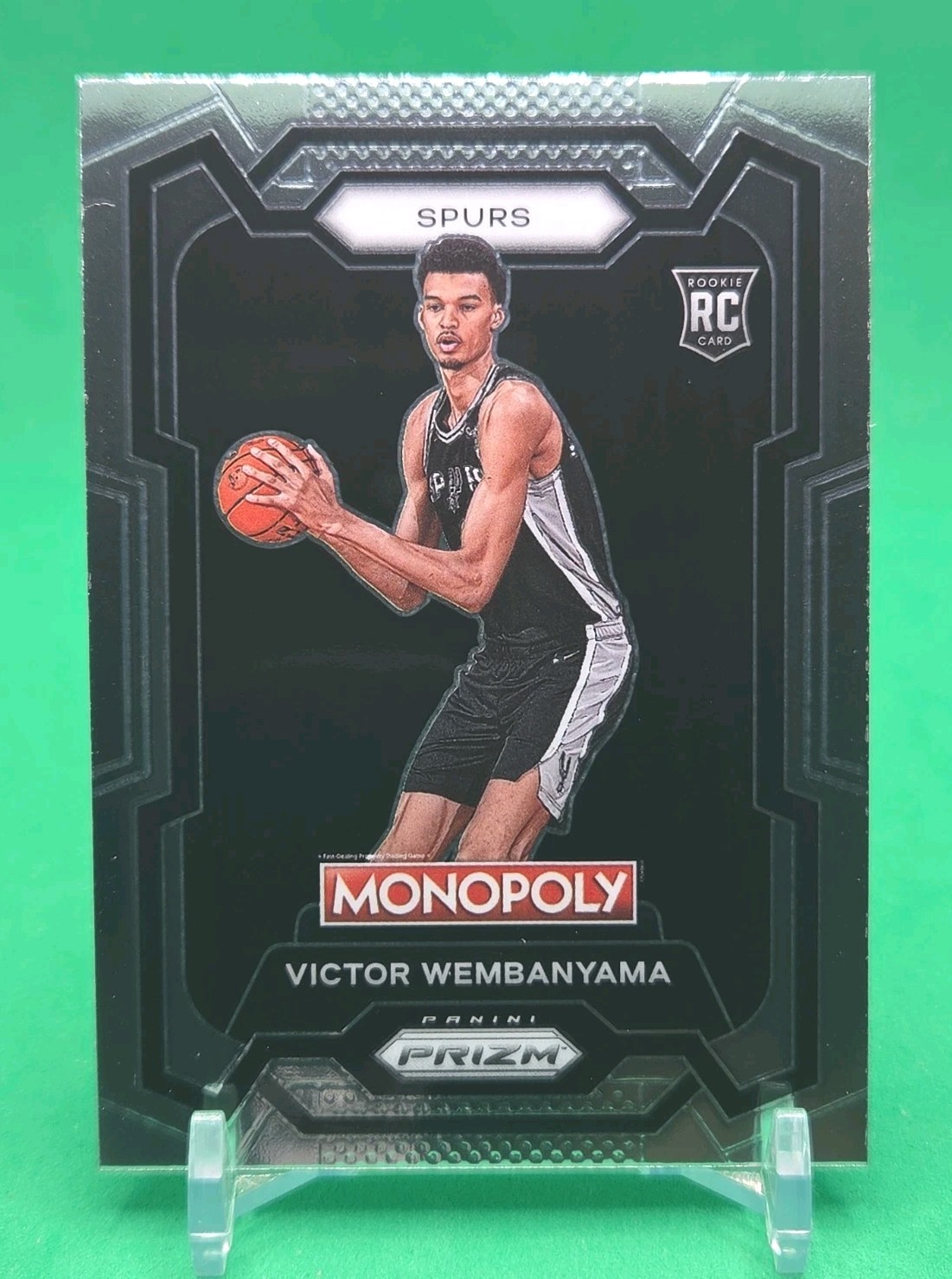 2023-24 Panini Prizm Monopoly Victor Wembanyama Rookie RC #81 Spurs 🔥