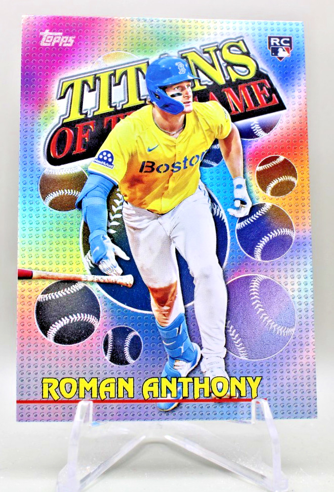 2026 Topps Series 1 Titans of the Game – #TOG-9 Roman Anthony Red Sox (RC)