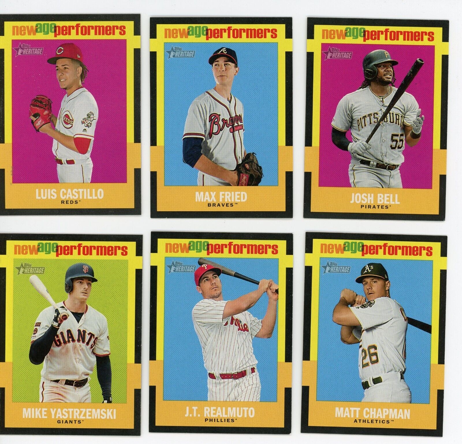 2020 Topps Heritage NEW AGE PERFORMERS Inserts YOU PICK *Finish Your Set*