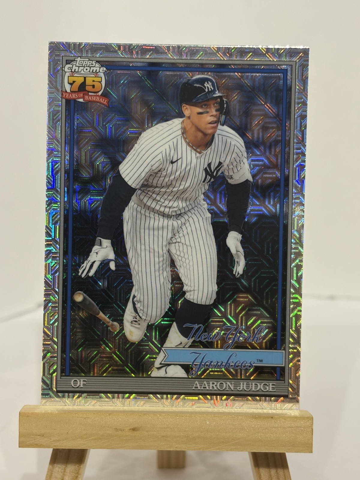 2026 topps series 1 Chrome Aaron Judge Mojo Refractor 91C-82
