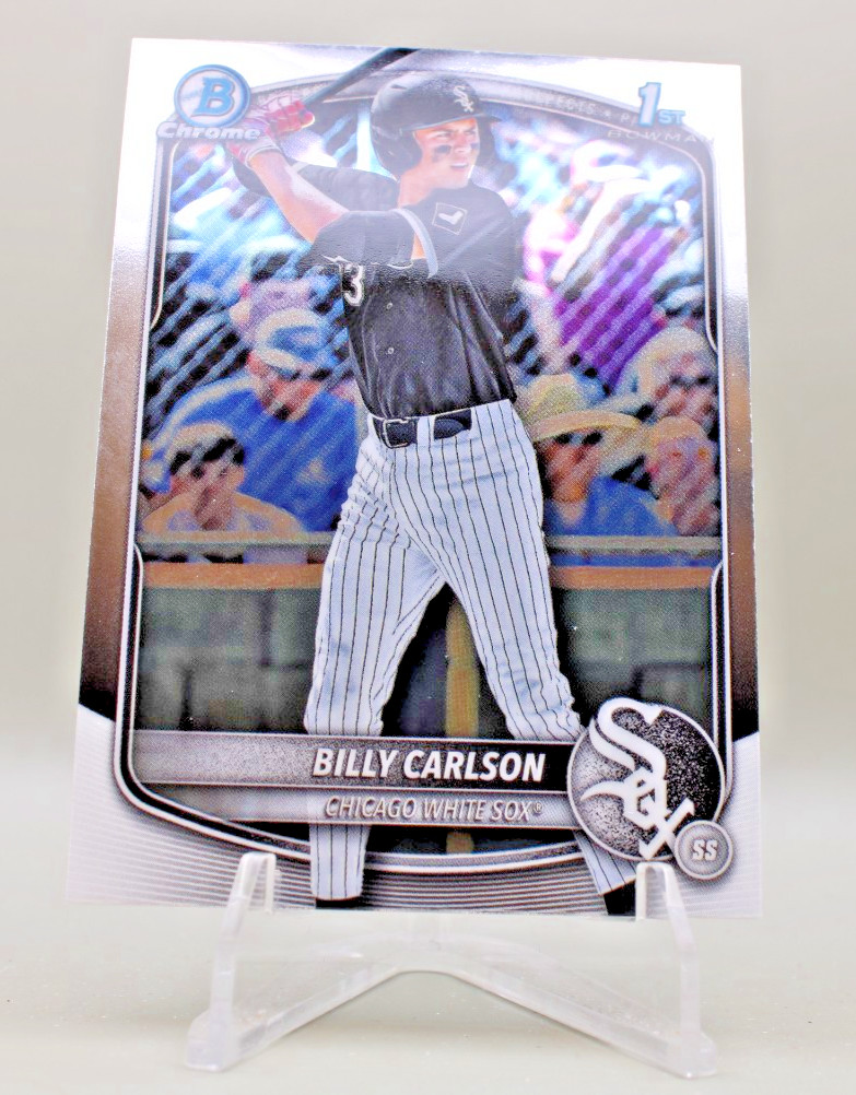 2025 Bowman Draft Chrome Billy Carlson #BDC-10 Chrome