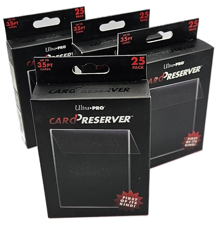 1000 (40 PACKS) Ultra-Pro Card Preserver 25 Pack Box 35 PT Cards Free Ship