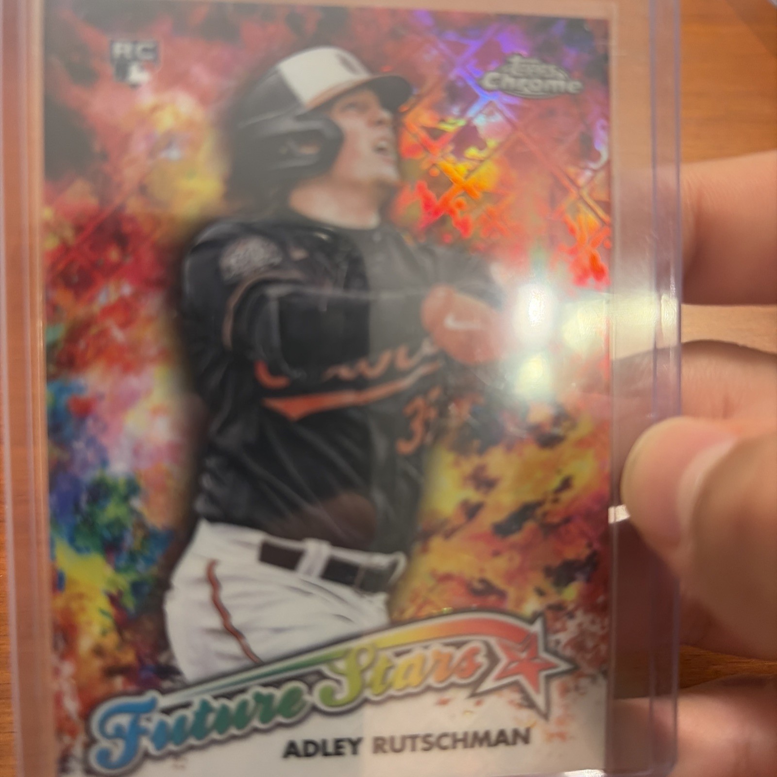 2023 Topps Chrome Logofractor Adley Rutschman Future Stars RC Rookie #FS-1