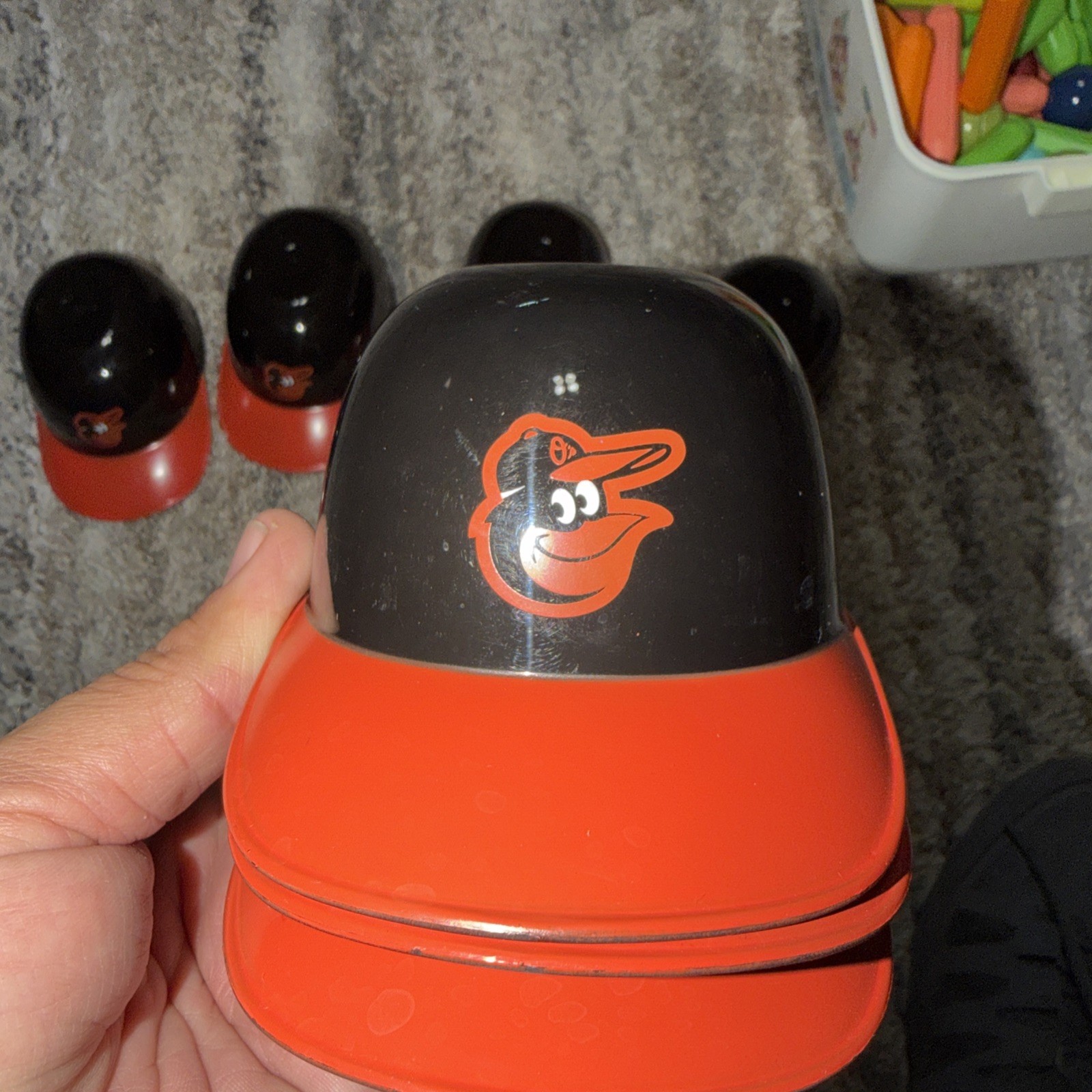 Baltimore Orioles MLB Baseball 8oz Ice Cream Sundae Helmet Lot Of 7