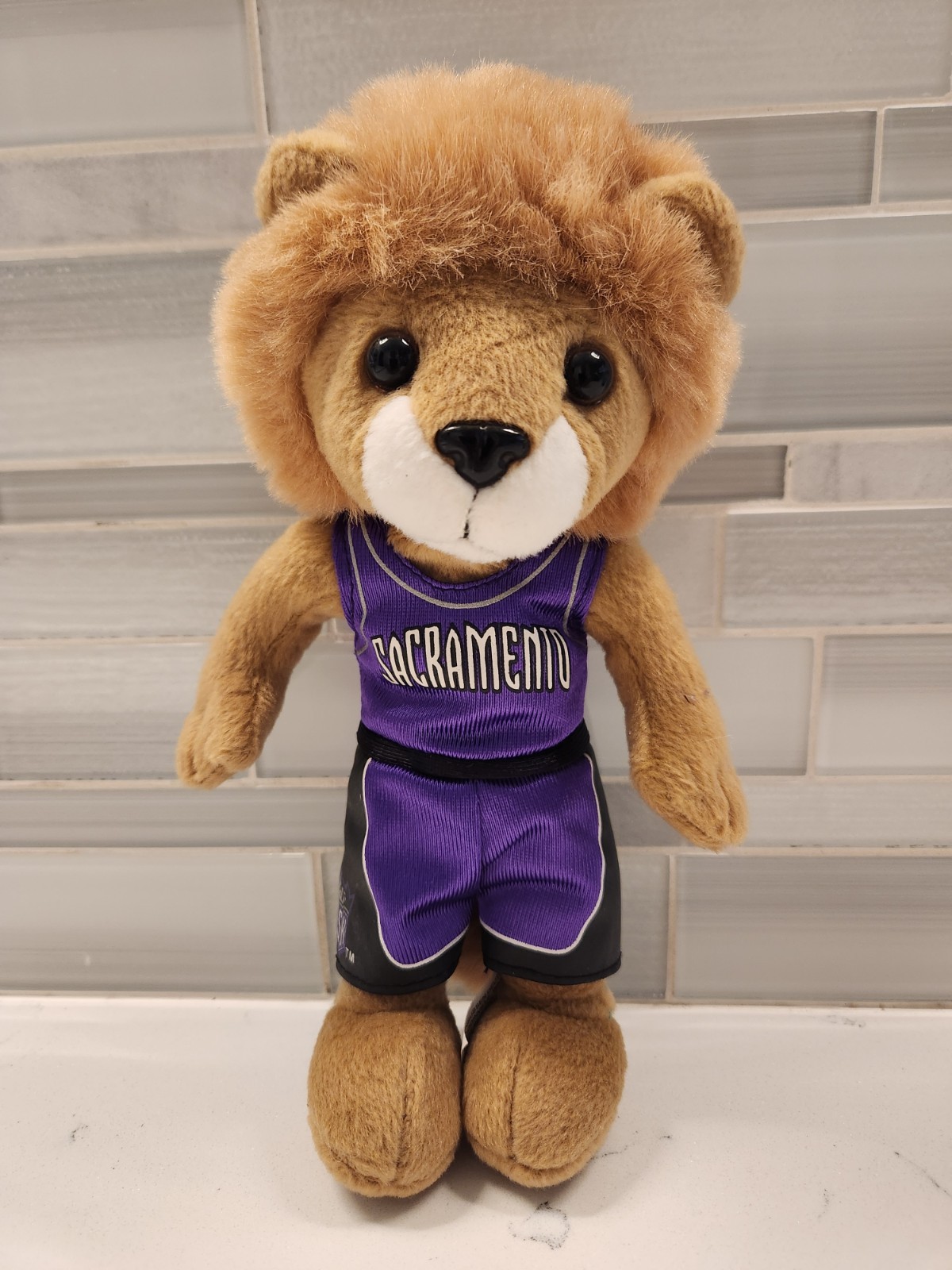 Sacramento Kings NBA Basketball Mascot Slamson the Lion 9” Plush SGA 2003 Promo