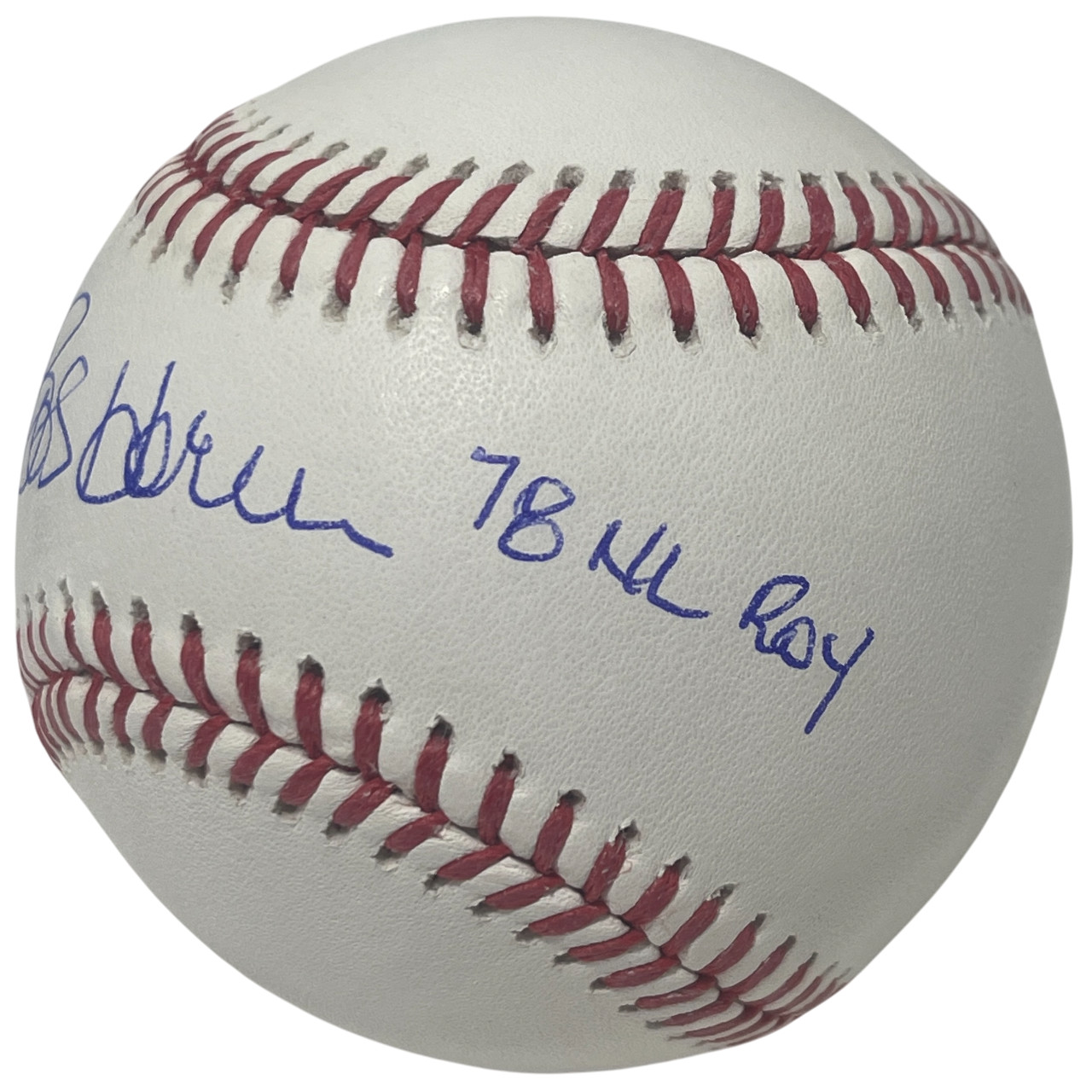 Bob Horner Signed ROMLB Baseball w/ 78 NL ROY Beckett Witness BAS COA