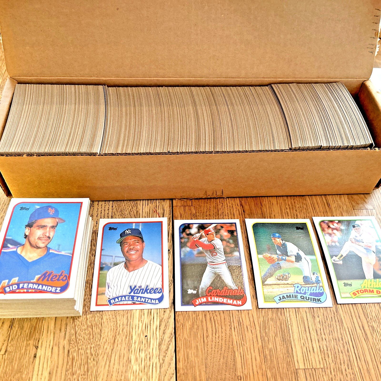 1989 Topps Baseball, Complete Factory Set of 792 Cards, MINT