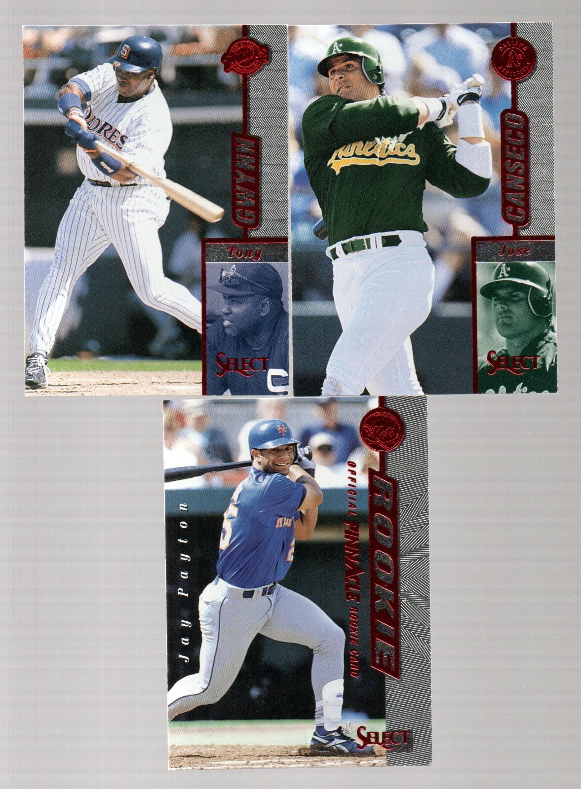 1997 PINNACLE SELECT SINGLES & REGISTERED GOLD PARALLELS***YOU PICK***