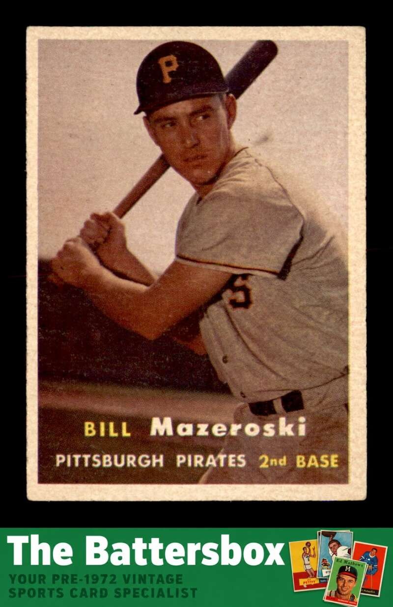 1957 Topps #24 Bill Mazeroski RC VGEX X3762679