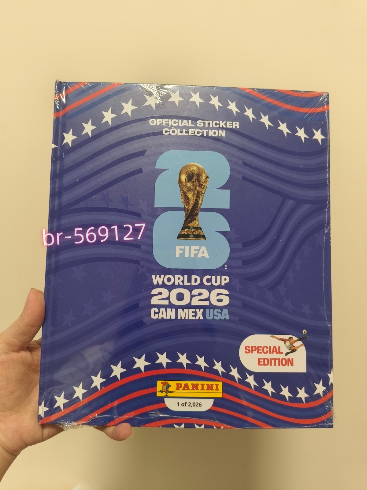 NEW Panini FIFA World Cup 2026 Sticker Album USA Hardcover collection Gift