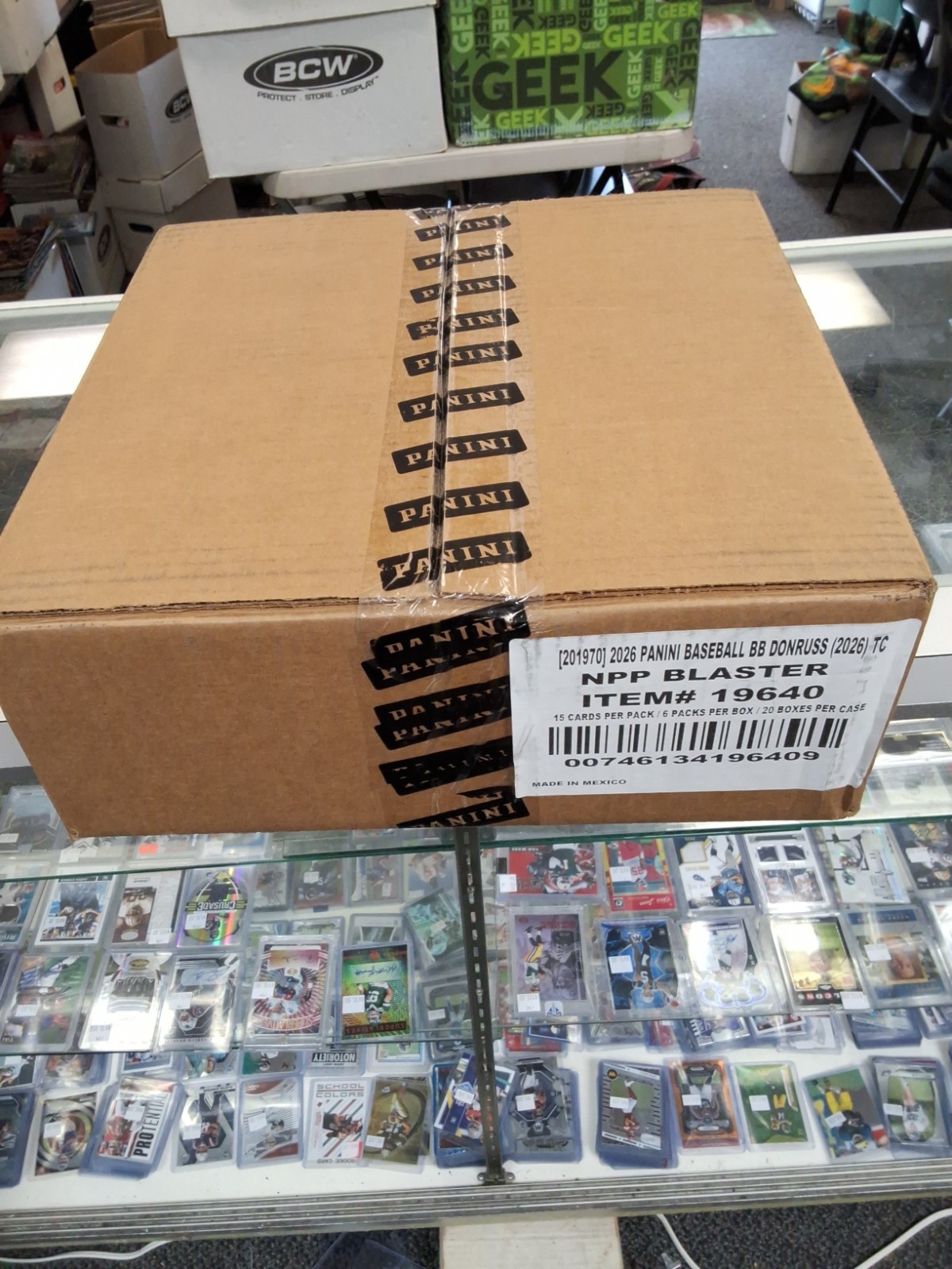 2026 Panini Donruss Baseball Factory Sealed 20 Box Blaster Case FREE Ship