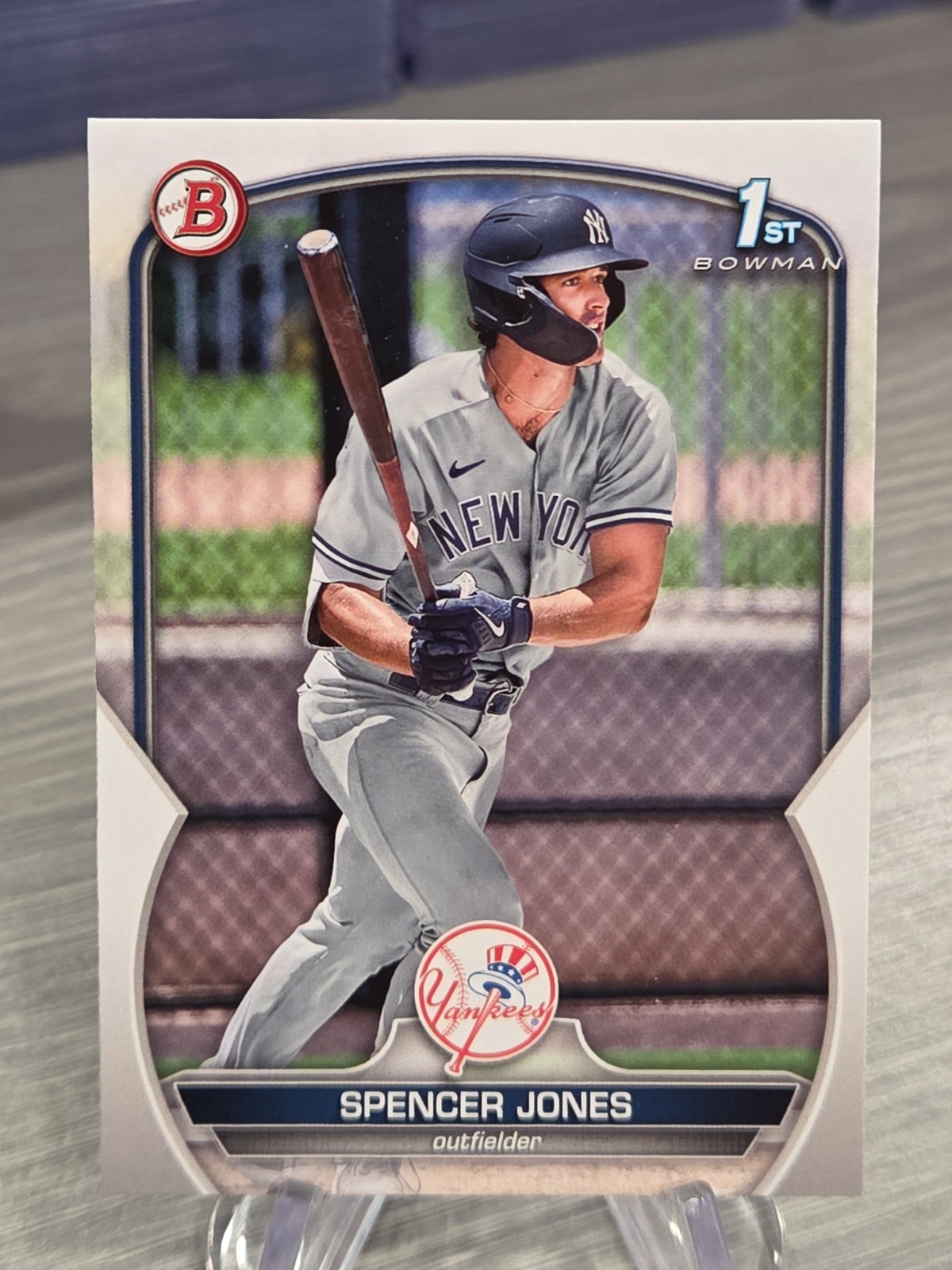 Spencer Jones 2023 Bowman Paper 1st Bowman #BP-139 Yankees