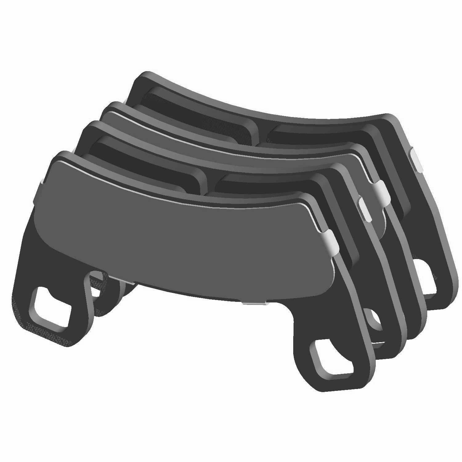 Polaris Dual Bore Compact Brake Pad Kit 2206025 Set of 2 Pads 1.188