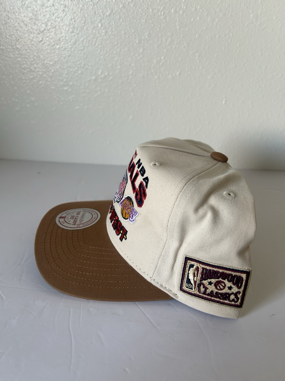 Mitchell & Ness 1991 NBA Finals Bulls vs Lakers Snapback Hat NWT Jordan Era