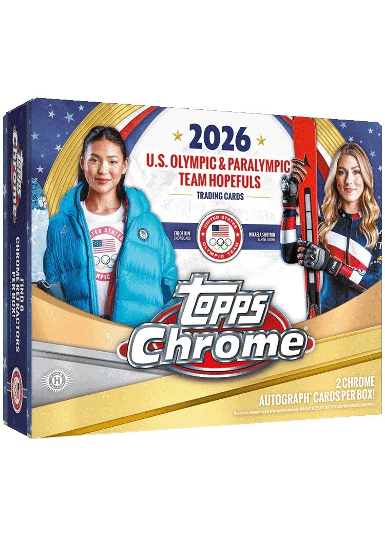 2026 Topps Chrome US Winter Olympics – Base Singles (Pick Your Card)