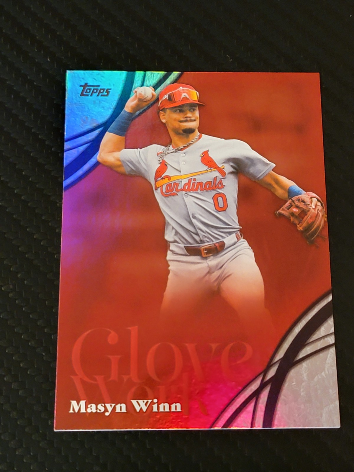 2026 Topps Series 2 Glove Work Masyn Winn GW-59