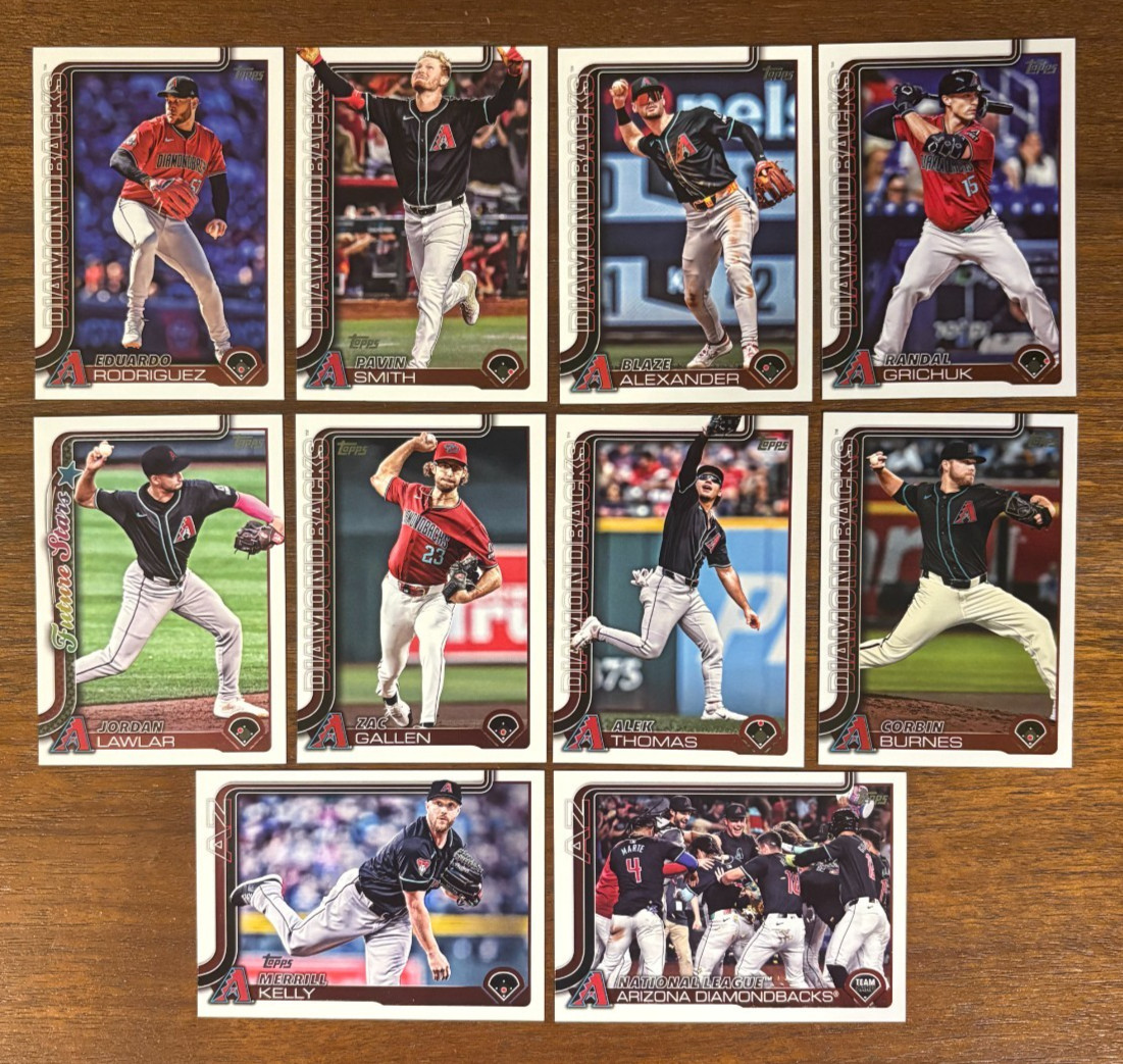 2025 Topps Series 2 Baseball Base Team Sets ~ Pick your team!