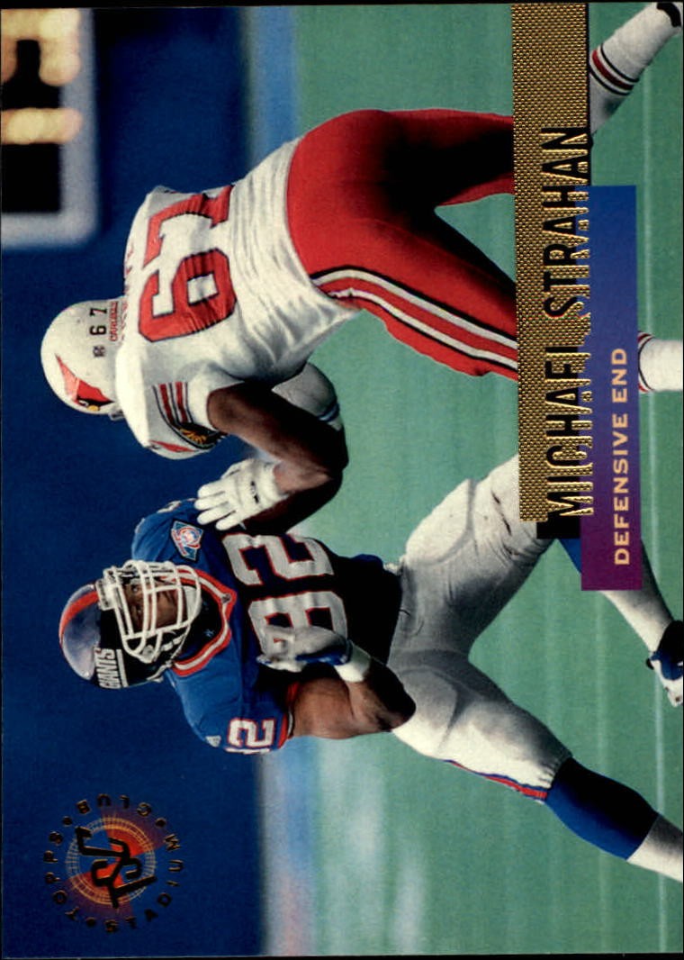1995 Stadium Club #293 Michael Strahan – FB