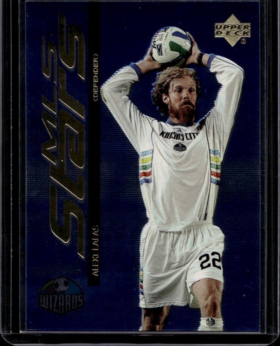 1999 Upper Deck MLS #M6 Alexi Lalas MLS Stars (B)