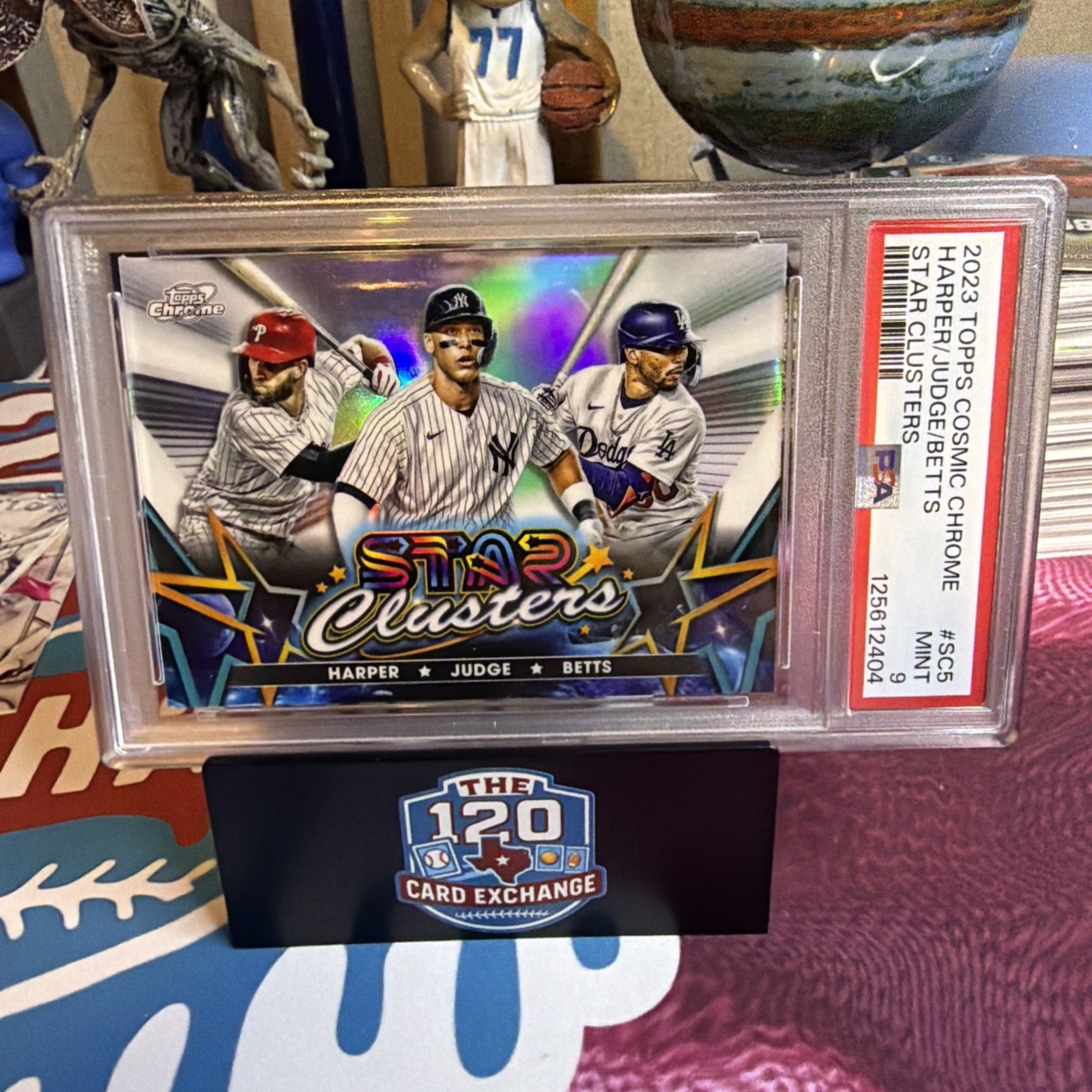 2023 Topps Chrome Cosmic Harper/Judge/Betts Star Clusters Refractor #SC-5