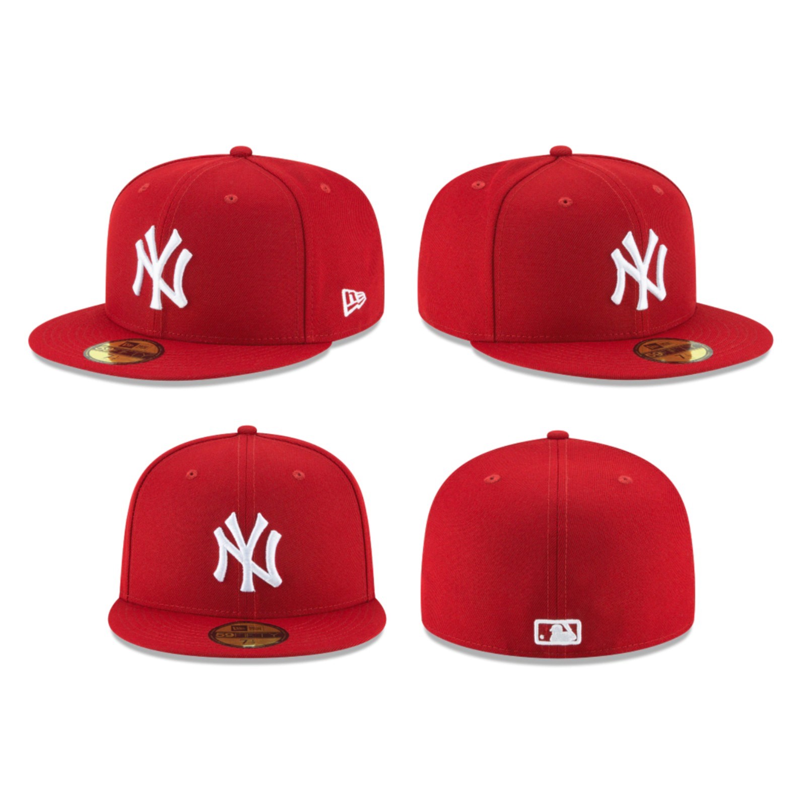 New York Yankees NYY MLB Authentic New Era 59FIFTY Fitted Cap -5950 Baseball Hat