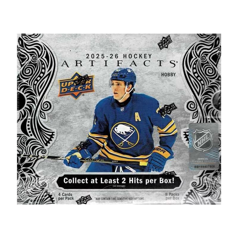 2025-26 Upper Deck ARTIFACTS NHL Hockey Hobby Box FACTORY SEALED