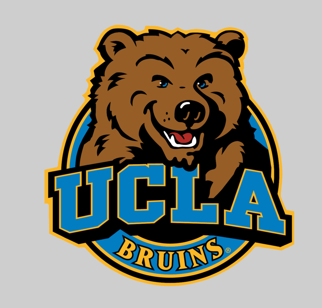 Sticker – UCLA Bruins Logo – Die Cut Laminated Vinyl Decal