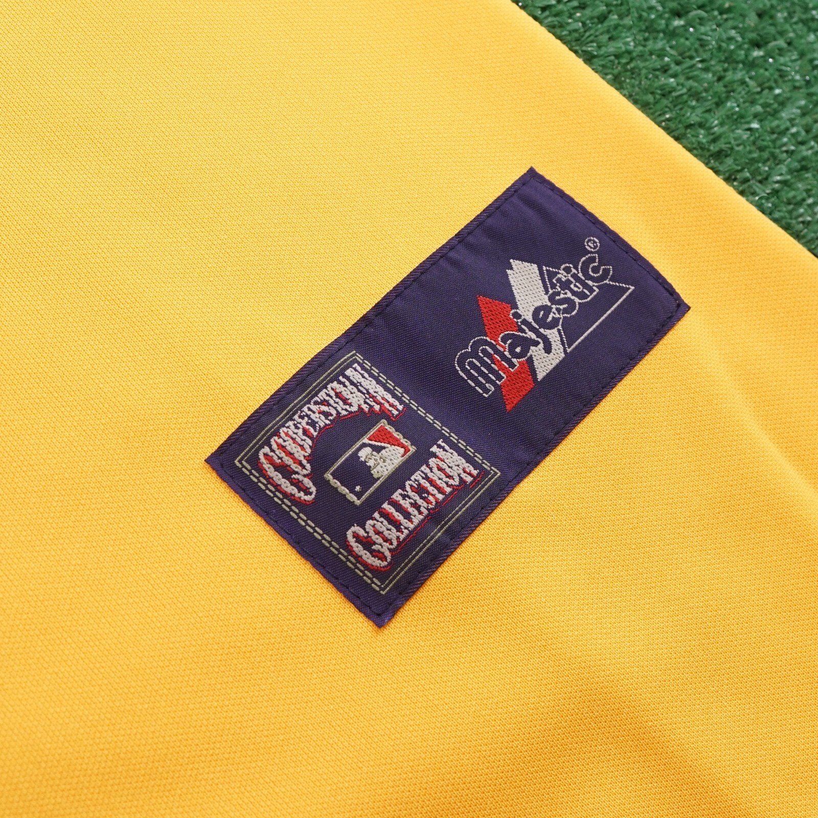Andrew McCutchen Pittsburgh Pirates Cooperstown Men’s Gold Throwback Jersey