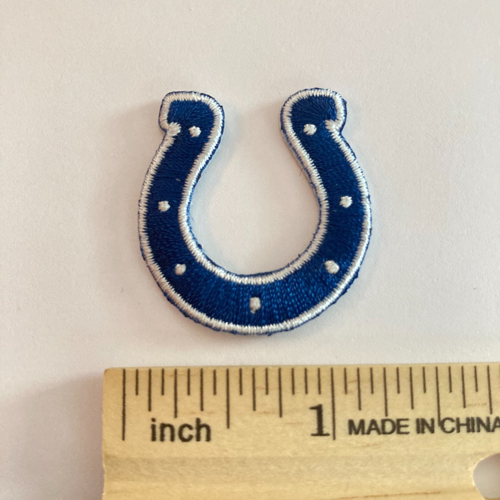 INDIANAPOLIS COLTS Embroidered Iron-On NFL Official Team Logo Hat Patch