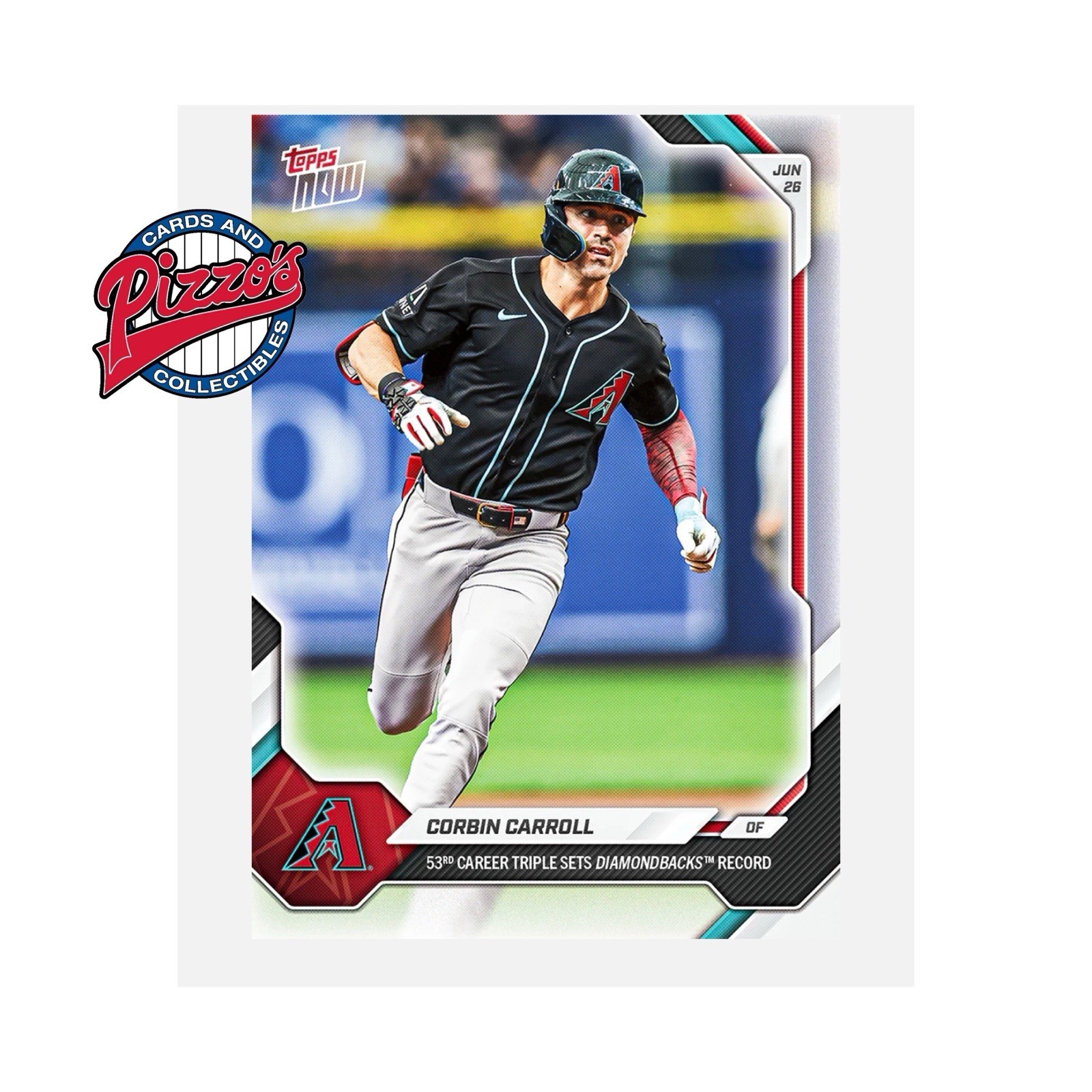 Corbin Carroll Record 53rd Triple 2026 MLB Topps NOW Card 381 Presale