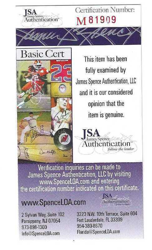 HANK AARON AUTOGRAPHED ‘BASEBALL’ MAGAZINE 1974 JSA CERTIFIED SIGNED M81909