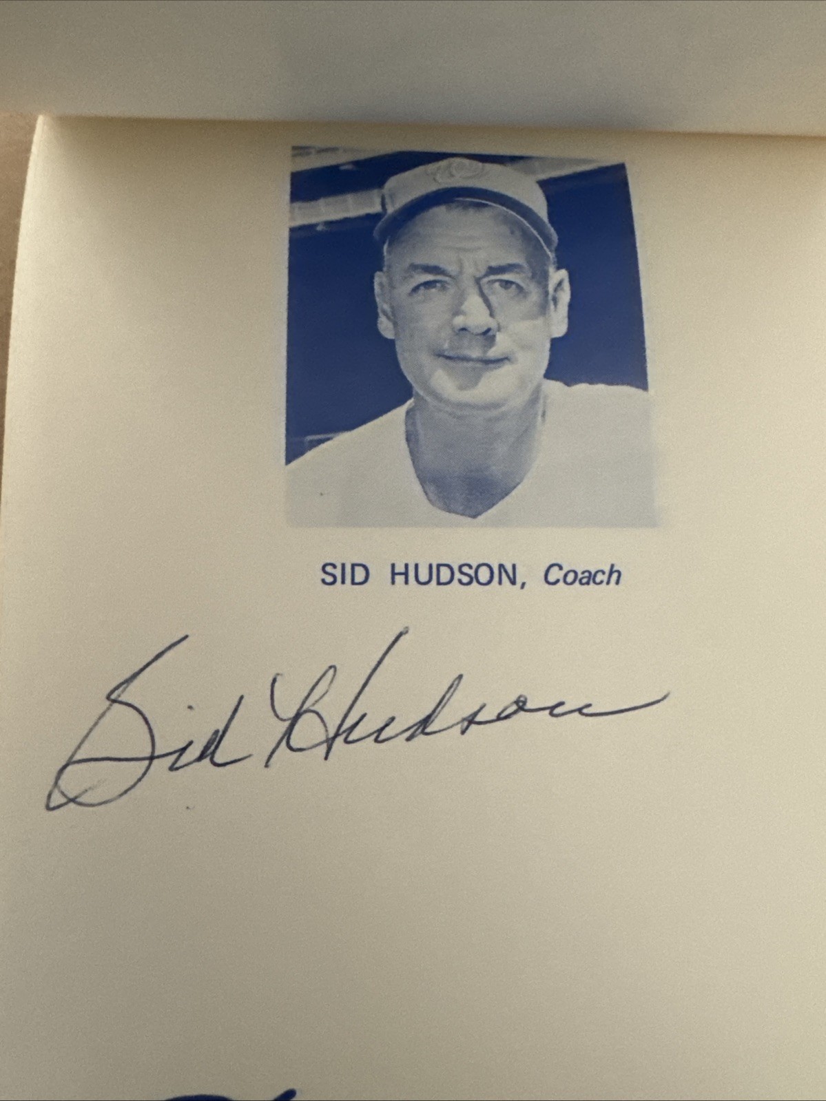 1970 Washington Senators Note Pad 20 AUTOGRAPHS John Roseboro Aurelio Rodriguez