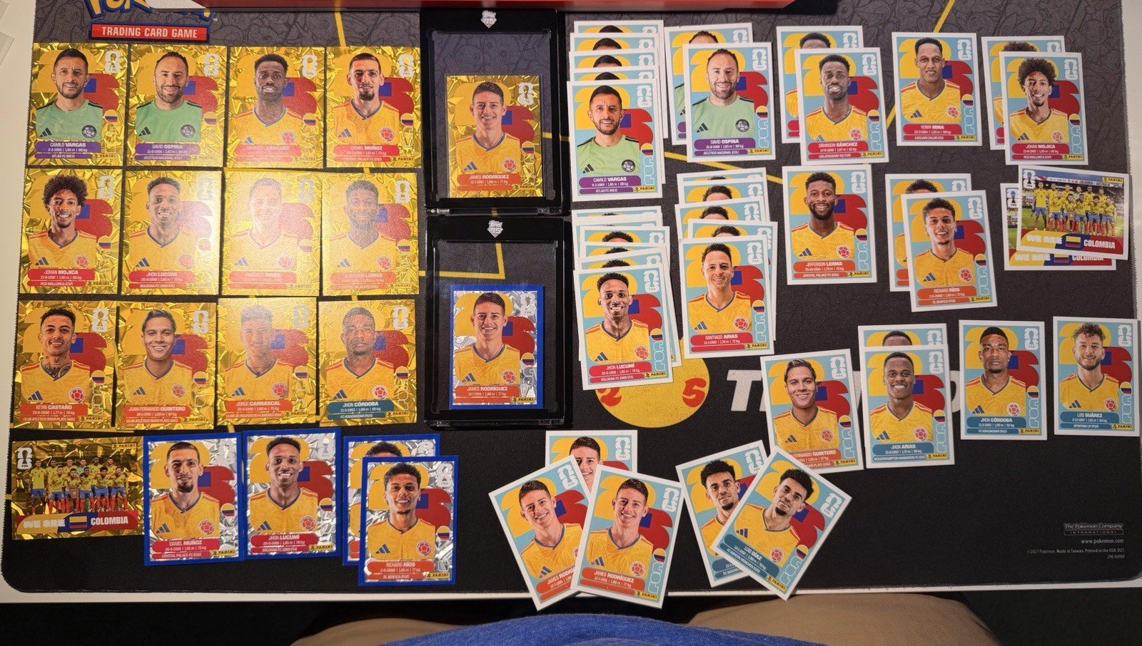 2026 World Cup Colombia ALL Parallels Panini stickers YOU-PICK