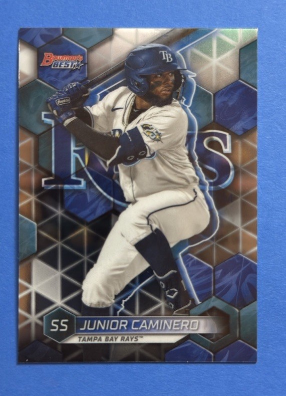 2023 BOWMAN’S BEST #TP-18 JUNIOR CAMINERO