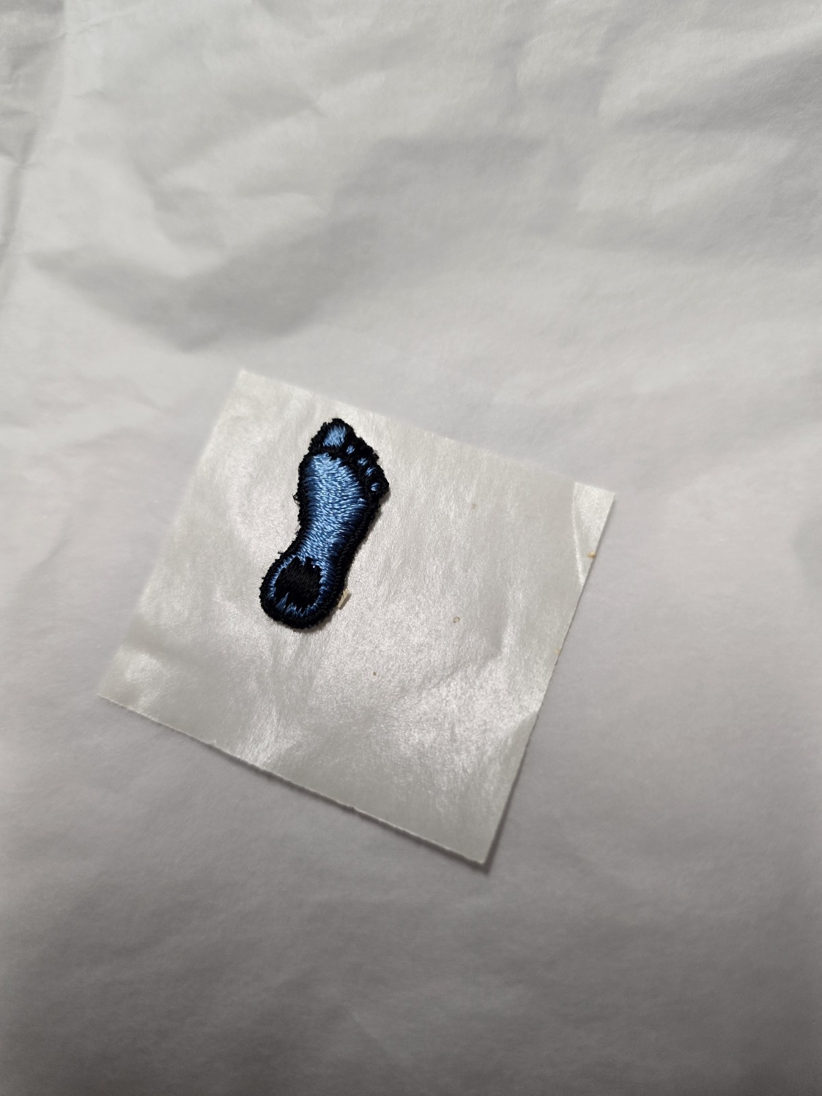 UNC TARHEELS 1 Inch Embroidered Foot Patch