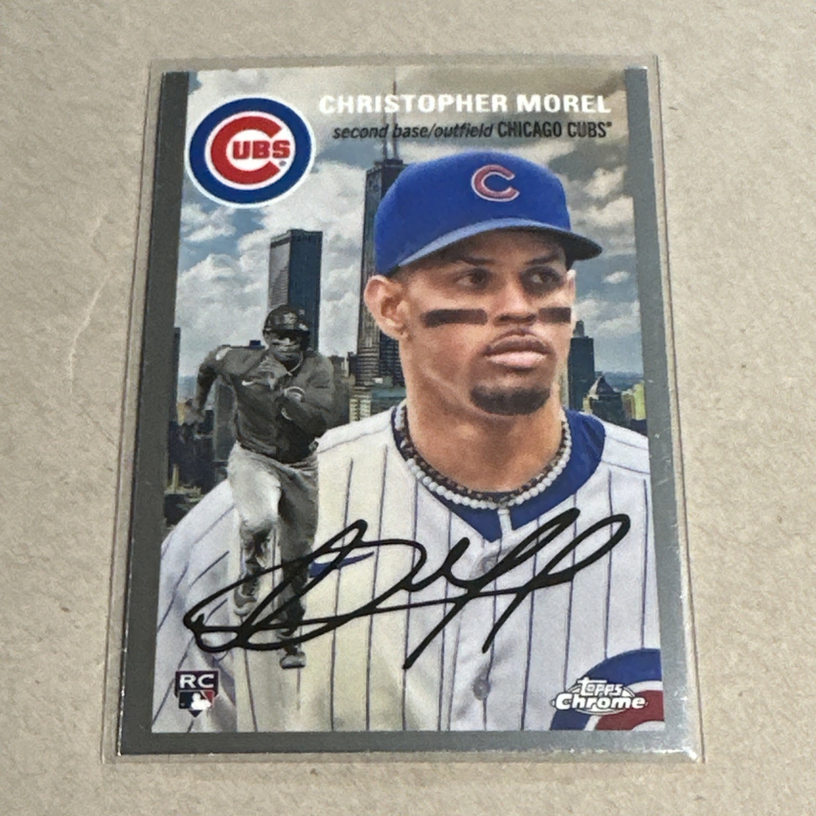 2023 Topps Chrome Platinum Anniversary – 1954 Topps City Variations Christopher