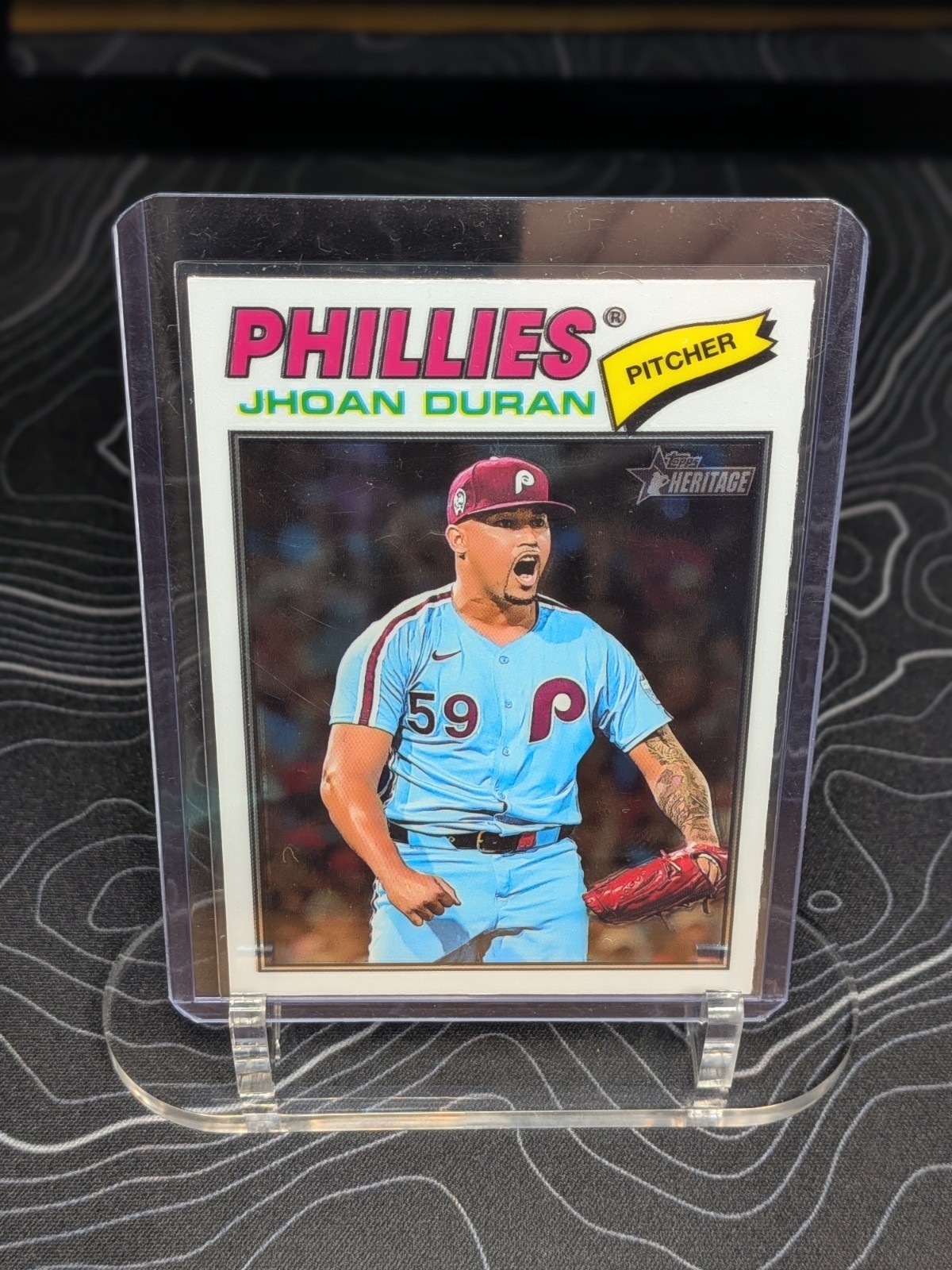 2026 Topps Heritage – Jhoan Duran #14 Chrome