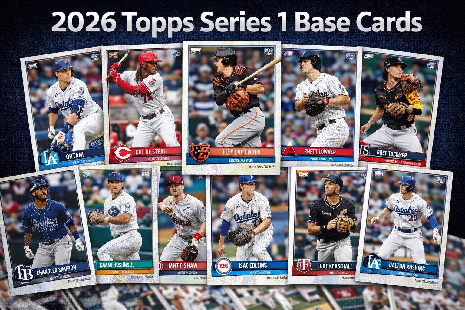 Topps Series 1 2026 Base Cards PYP!