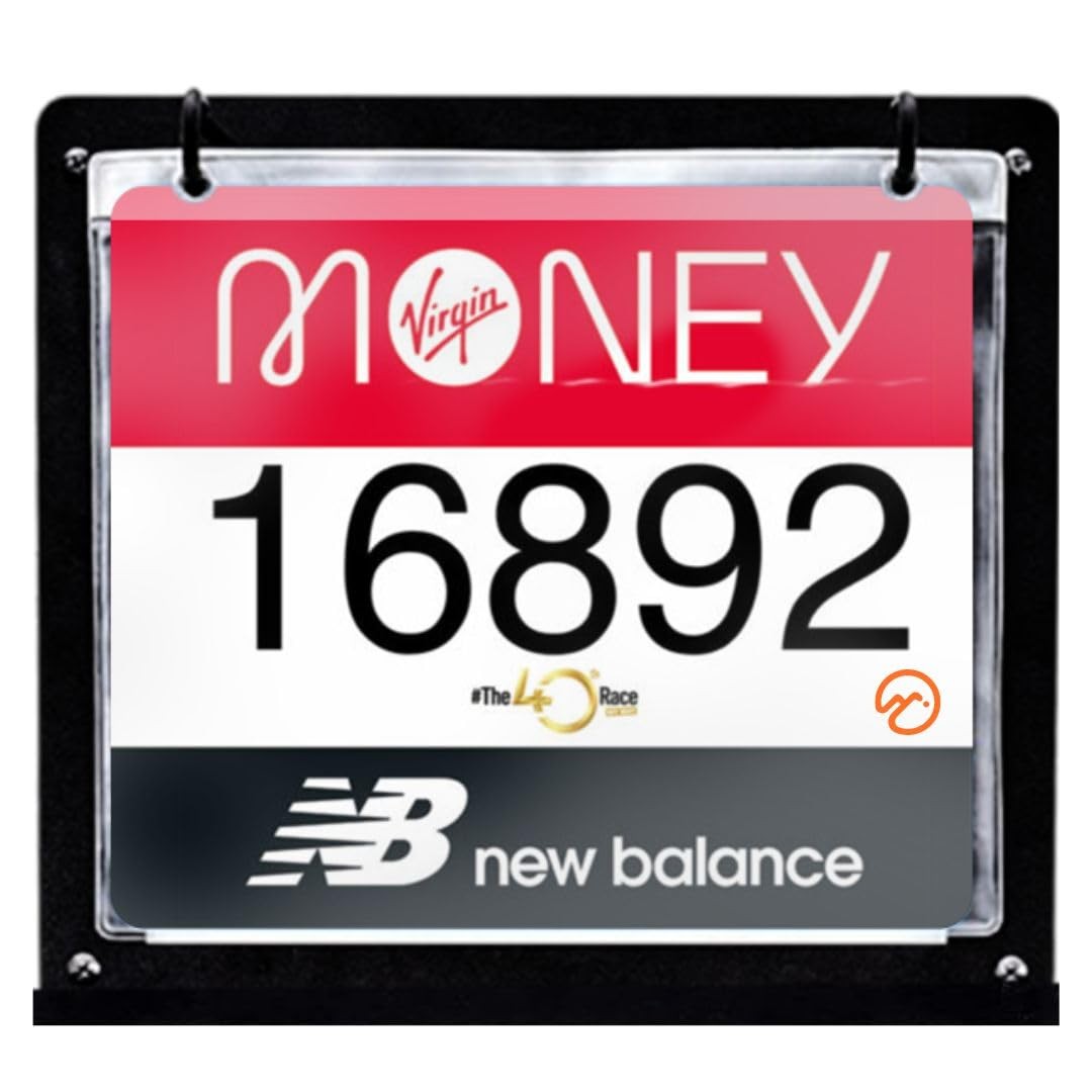 Race Bib Medal Display Sheets 20 Pack – Vinyl Sheet Protector – Vinyl Bib Pou…