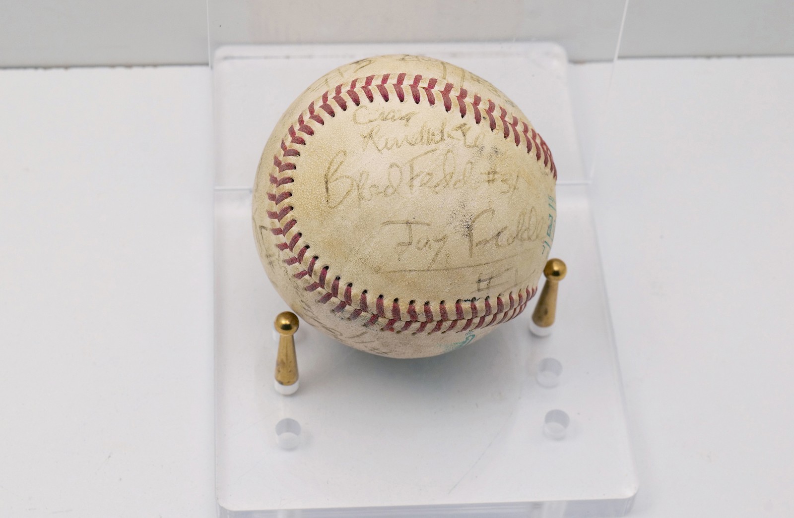 Diamond Pony League Baseball Team-Signed w/ Multiple Autographs No Stand
