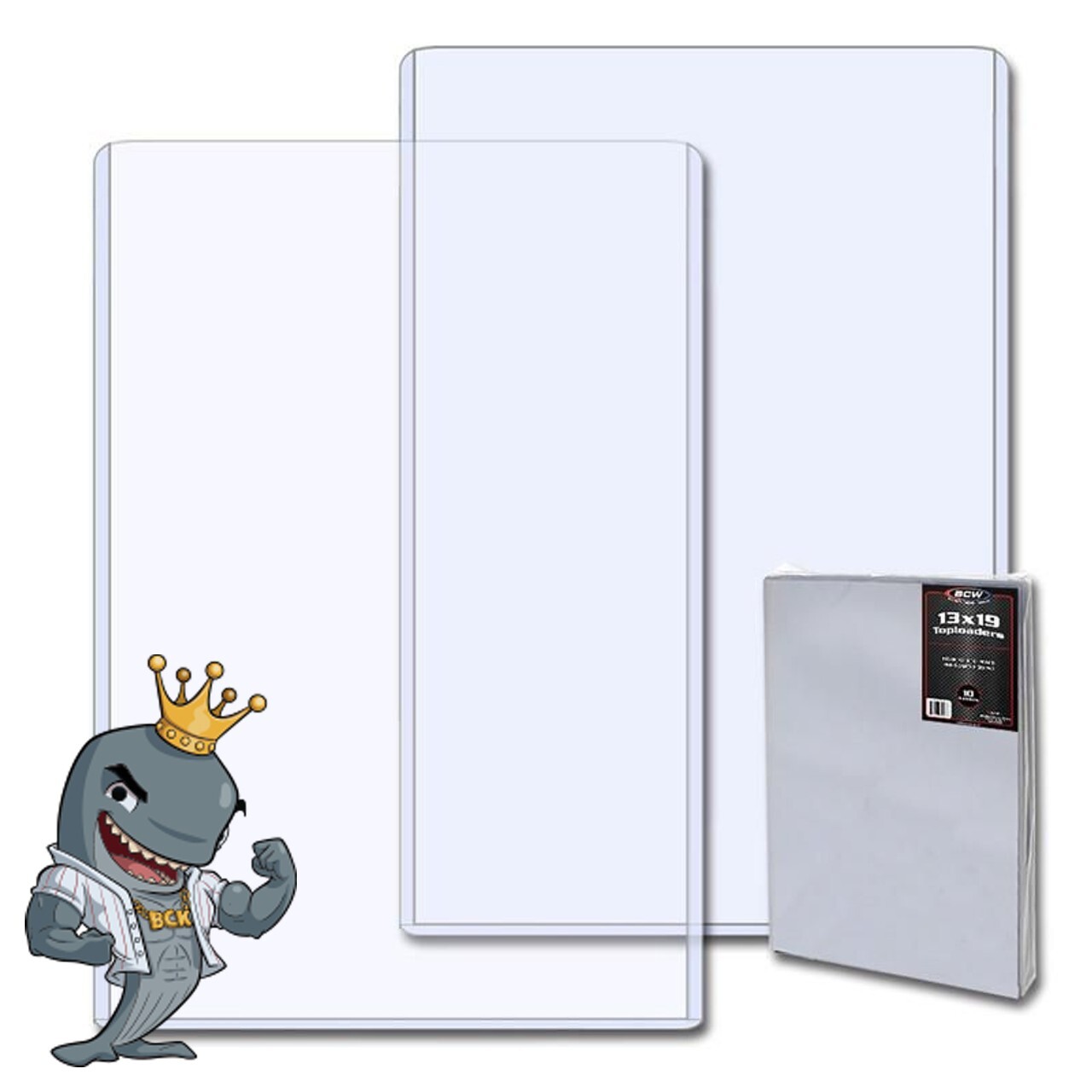 BCW 13×19 Lithograph Topload Holder 10ct Pack FREE SHIP