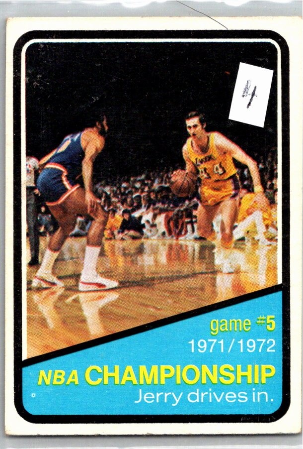 1972-73 Topps #158 1971-72 NBA Finals Game