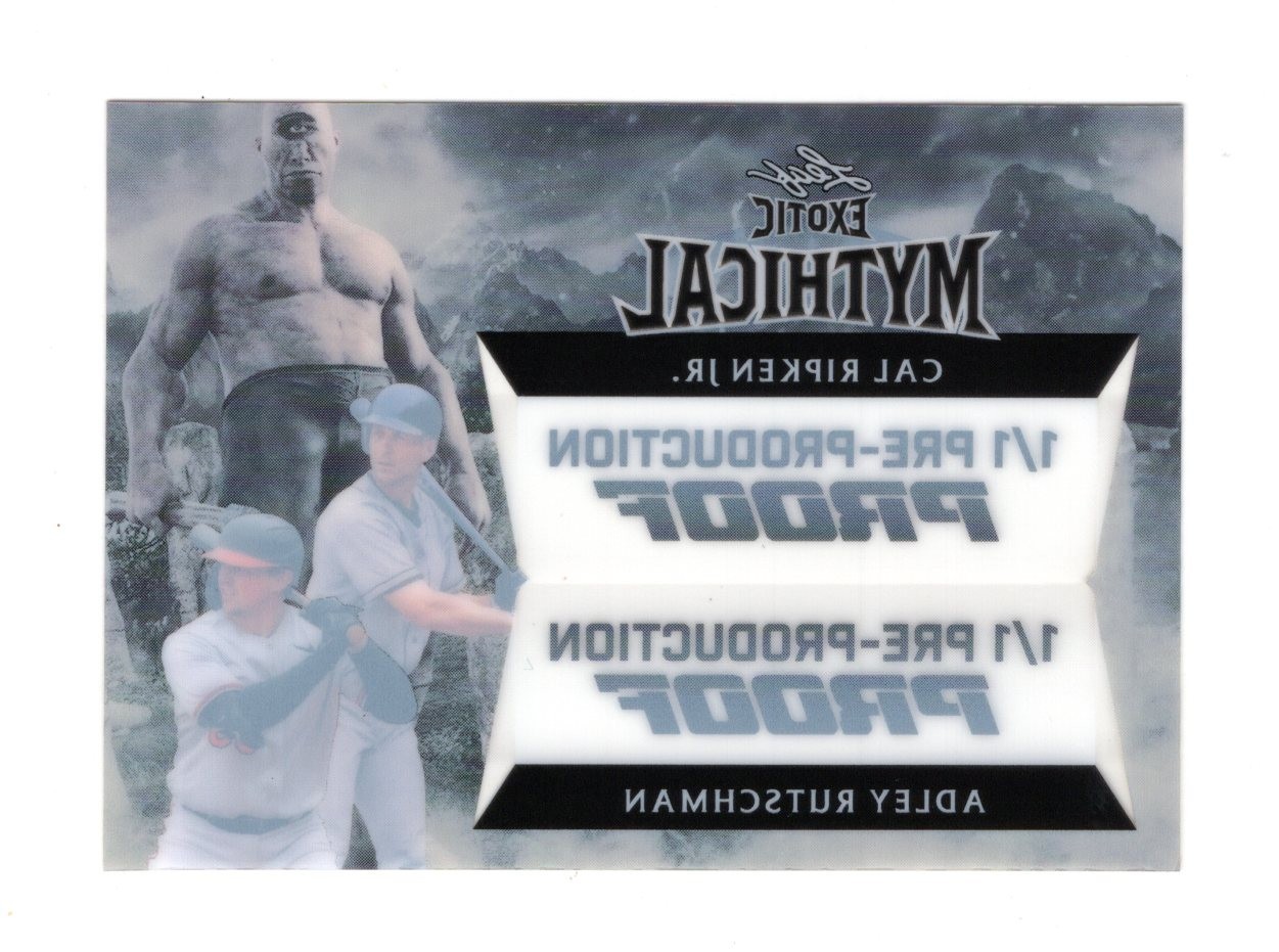 2024 Leaf Exotic Mythical Cyclops Proof Cal Ripken Jr. / Adley Rutschman [1/1]