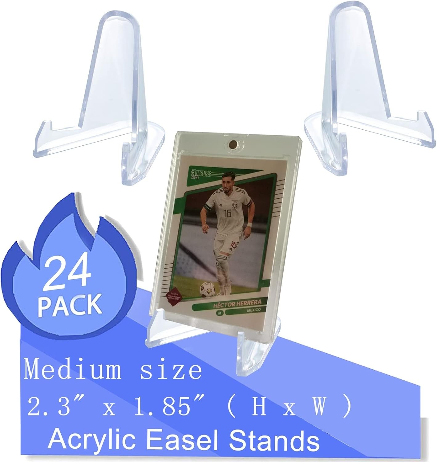 Baseball Cards Display Stands – 24 Pcs